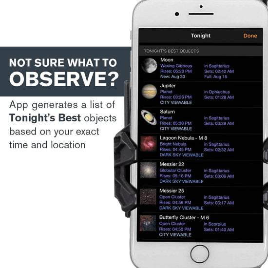 Celestron StarSense Explorer LT 114AZ telescope — app-enabled for easy use with smartphones