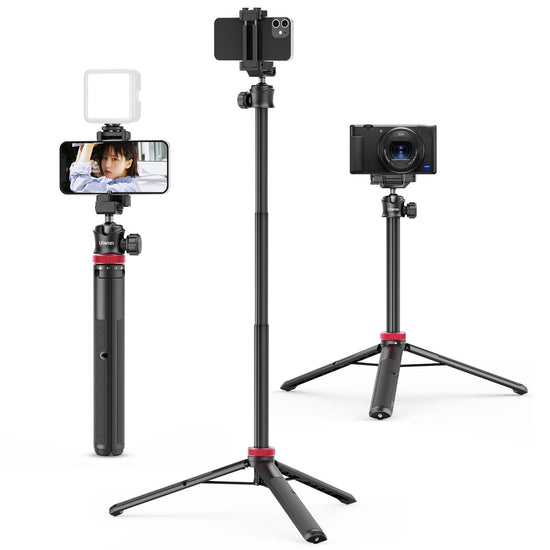 ULANZI MT-44 tripod — extendable design.