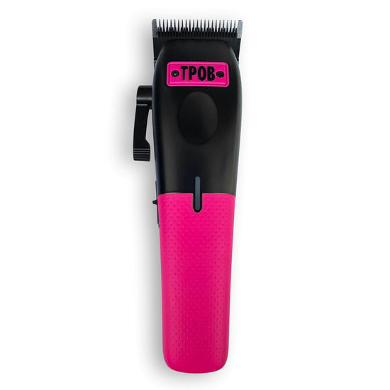 TPOB hair trimmer with 7500 RPM and rubber grips