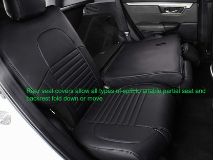 Vehicle seat cover — Custom fit leatherette for Acura ILX 2019-2021