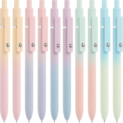 Vanhench gel pens — 0.5mm fine point black pens for office and school use