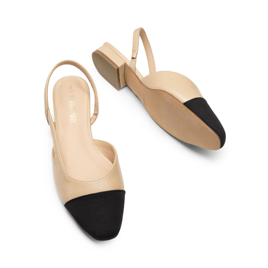 Slingback ballet flats - Comfortable low heel dress shoes for women by Dream Pairs