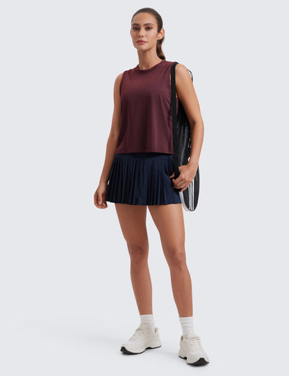 Shirt — Pima cotton high neck cropped design for women
