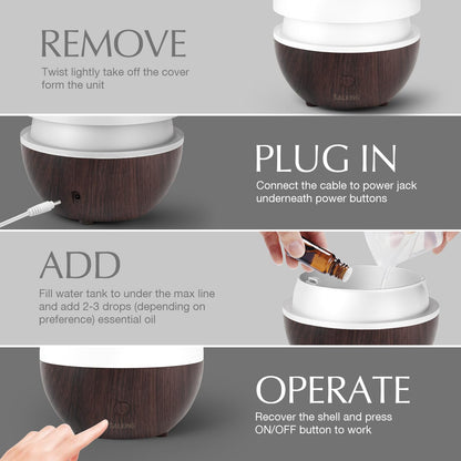 Aroma diffuser — compact design for small spaces