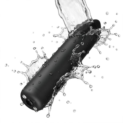 Gsttoomeep Mini Handheld Electric Massager - 10 Modes, Waterproof, Rechargeable Deep Tissue Massager for Back, Neck & Shoulder, Black