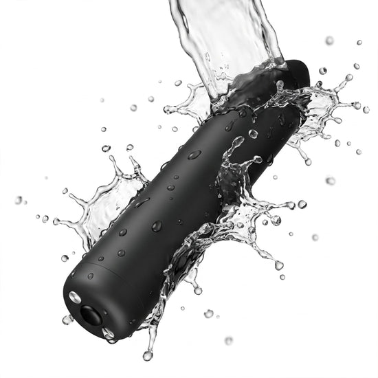 Gsttoomeep Mini Handheld Electric Massager - 10 Modes, Waterproof, Rechargeable Deep Tissue Massager for Back, Neck & Shoulder, Black