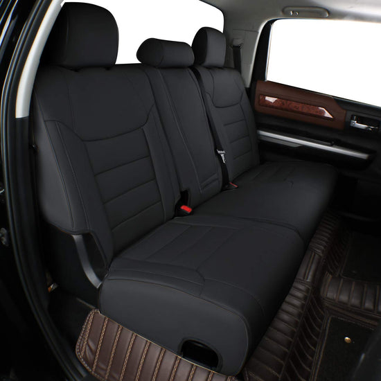 EKR Sequoia seat covers — Custom fit faux leather for Toyota Sequoia 2023-2026
