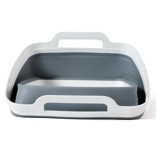 FOSJGO dish basin with drain - Collapsible portable 9 litres capacity sink