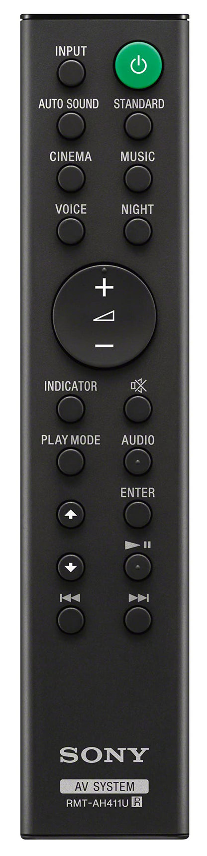Sony S100F soundbar with bass reflex speaker and Bluetooth connectivity