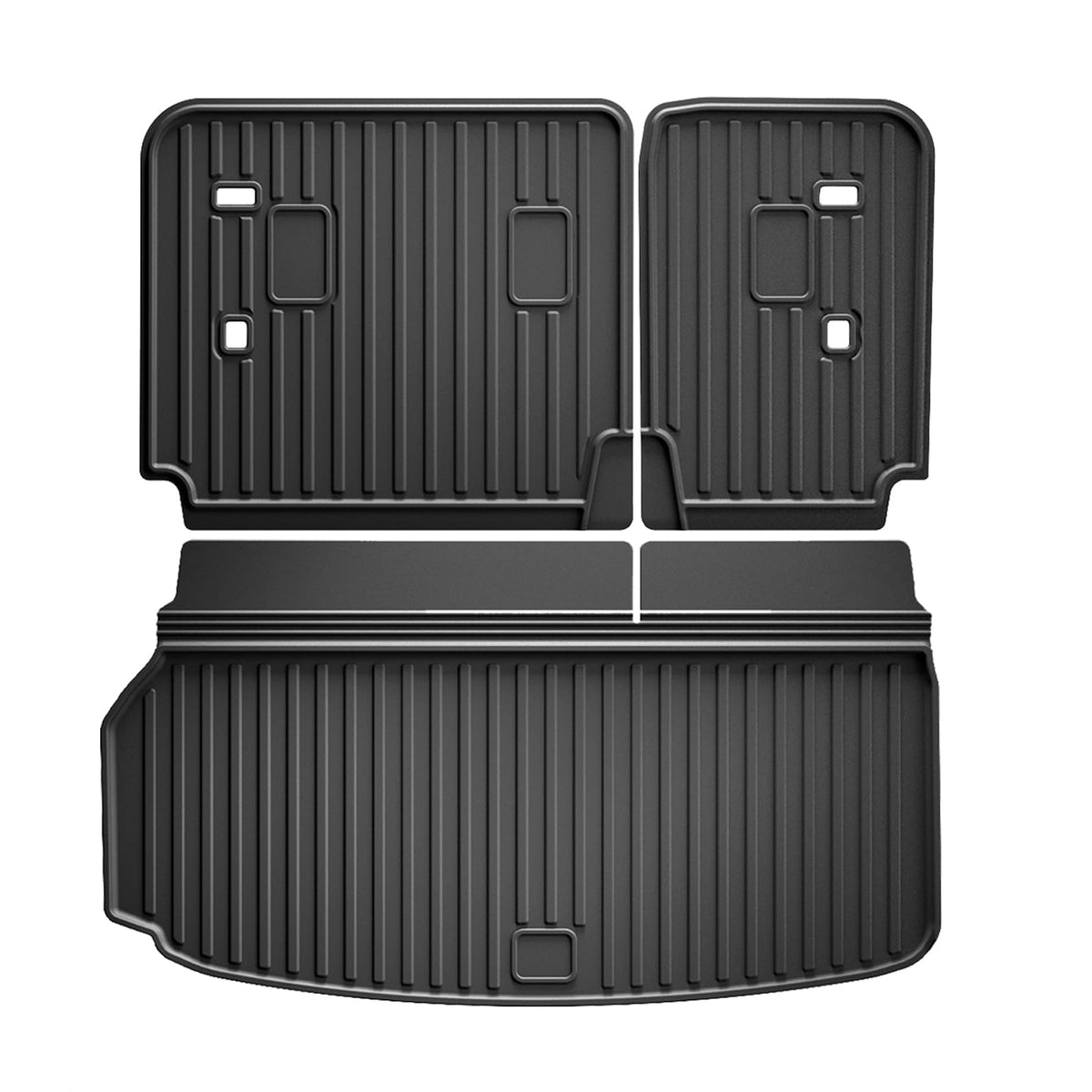 AOMSAZTO cargo liner and backrest mat - Custom fit for Chevy Traverse 2024-2026