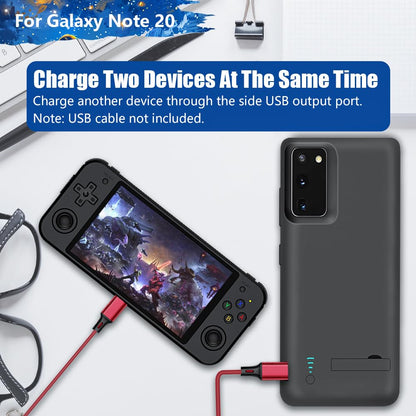 Sitong battery case for Samsung Galaxy Note 20 5G - 6000mAh extended charging case