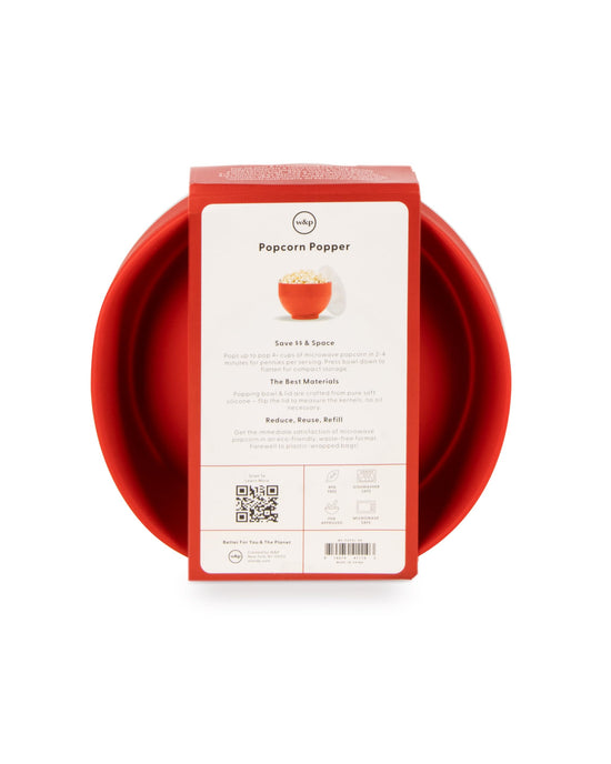 W&P popcorn popper — microwave silicone design
