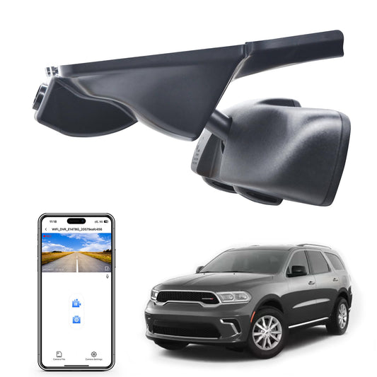 Mangoal 4K dash cam - Custom fit for Dodge Durango and integrated OEM look