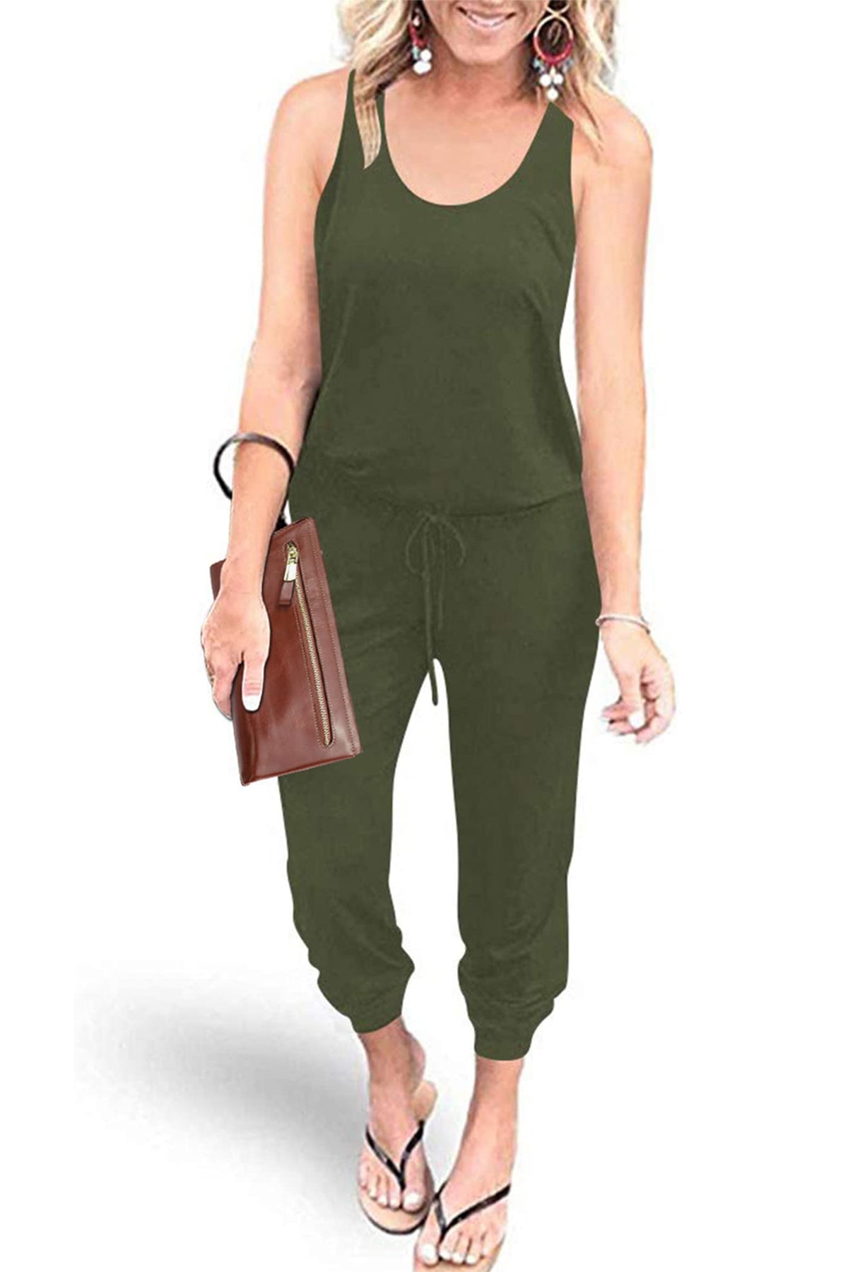 One piece outfit — Prettygarden women's sleeveless summer romper for vacation