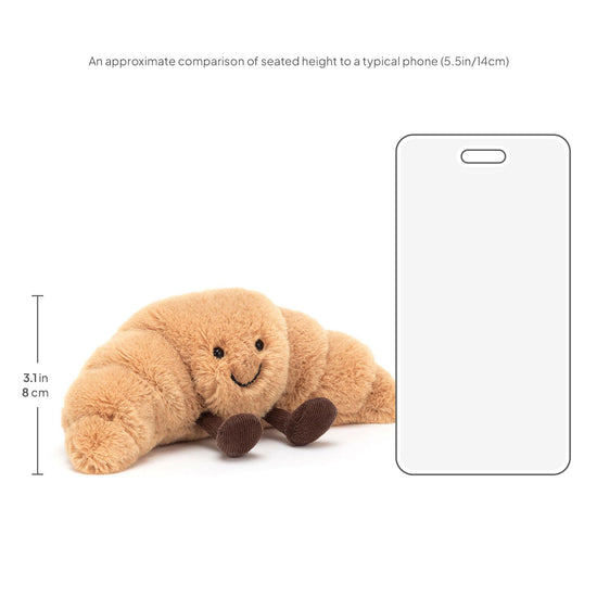 Jellycat Amuseables croissant plush - Food toy figure