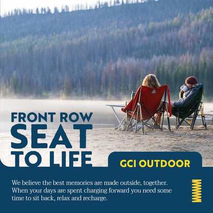 GCI Outdoor chair — rocking design for camping use.