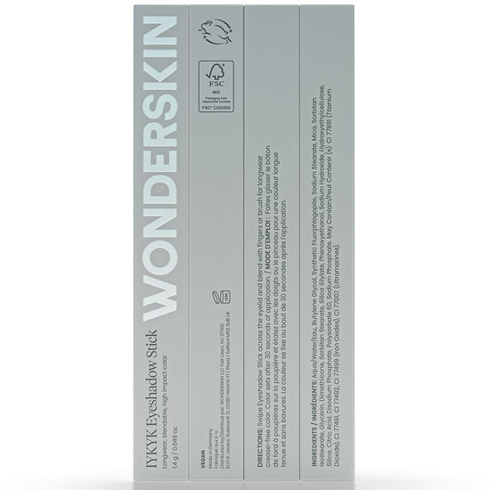 Wonderskin IYKYK Eyeshadow Stick — Longwear, budge-proof and waterproof shimmer stick with sharpener.