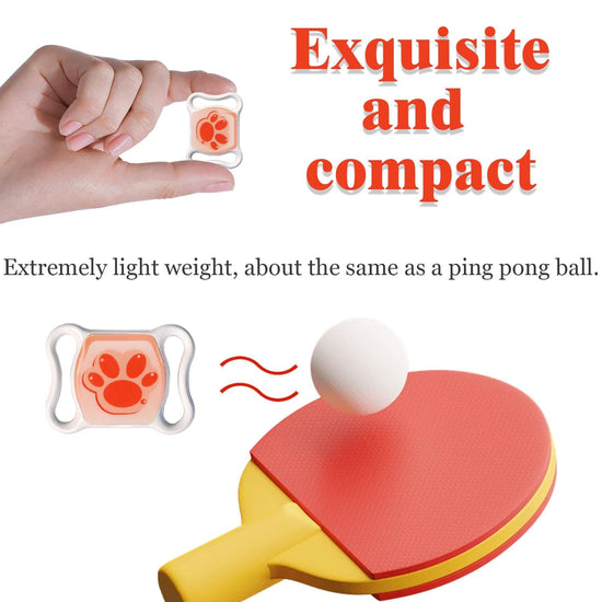 Pet GPS Tracker for Dogs & Cats - No Monthly Fee/Subscription, Free Pet Collar Included | Waterproof, Anti-Lost, Real-Time Tracking Collar | 368-Day Long Battery Life | Compatible with iOS & Android