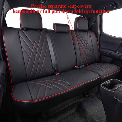 Vehicle seat cover — EKR custom fit for Silverado and Sierra 1500/2500/3500 crew cab
