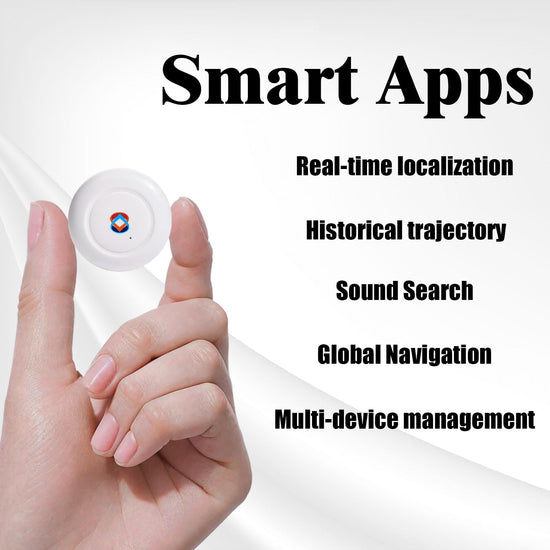 Location tracker — Works with iOS and Android app, no subscription required, 2-year battery life
