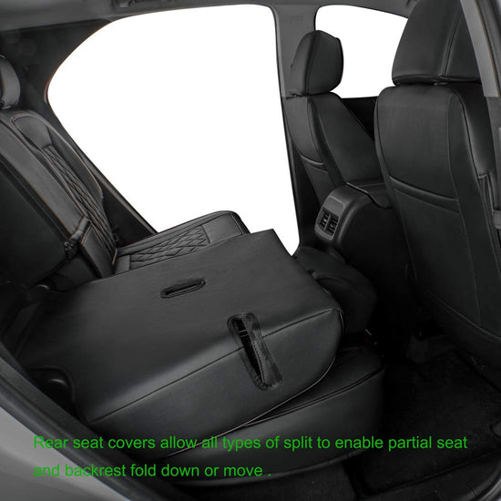 EKR Malibu seat covers - Custom fit leather full set for Chevrolet Malibu 2016-2025