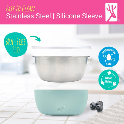 Stainless steel bowls — durable and stylish design