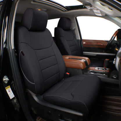 EKR Sequoia seat covers — Custom fit faux leather for Toyota Sequoia 2023-2026