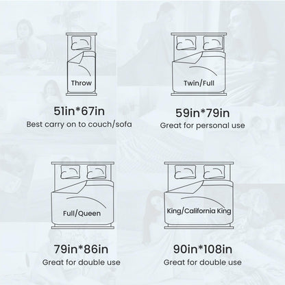 Elegear cooling blanket — absorbs heat and keeps you cool while sleeping
