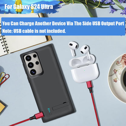 Sitong battery case for Samsung Galaxy S24 Ultra - 5000mAh extended charging case