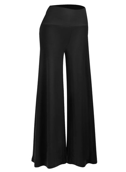 Arolina women's palazzo pants - stretchy wide leg design with high waist