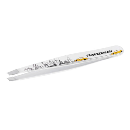 Tweezerman slant tweezer - stainless steel design