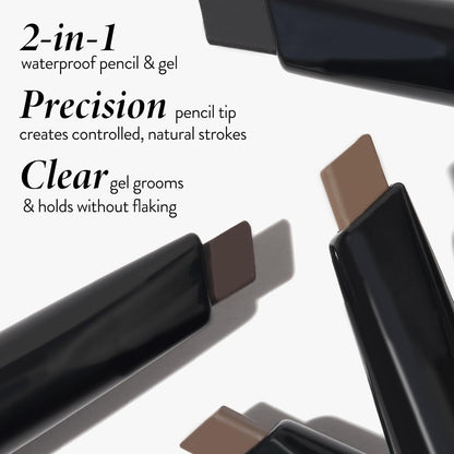 Laura Geller eyebrow color — Waterproof brow pencil and gel combo