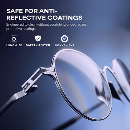 Cleaning agent — Carbon microfiber tech for eyeglasses and lenses