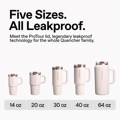 Drinking cup — Stanley Quencher ProTour with flip straw and leakproof lid