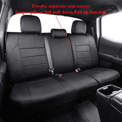 EKR Forester seat covers — Custom fit leather and neoprene waterproof design for SUV