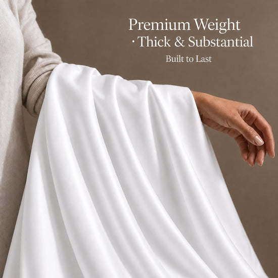 BED_LINEN_SET — Egyptian cotton sheets with deep pockets and sateen weave