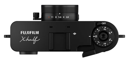 Fujifilm X half digital camera with Instax Mini Link 3 printer and microfiber cloth - camera film with smartphone printer bundle