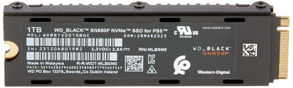 WD_BLACK SN850 NVMe SSD — high-speed performance storage drive