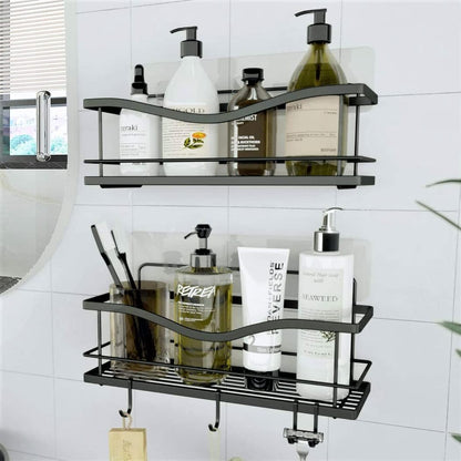 KINCMAX caddy — Rustproof SUS304 stainless steel wall mount with hooks