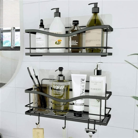 KINCMAX caddy — Rustproof SUS304 stainless steel wall mount with hooks