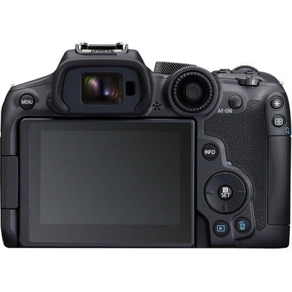 Canon EOS R7 mirrorless camera — compact design with advanced features
