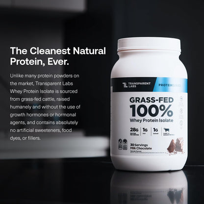 PROTEIN SUPPLEMENT POWDER — Grass-fed whey protein isolate, naturally flavored, gluten free