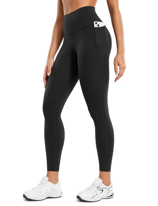 PANTS — Buttery soft high waisted workout leggings with pockets 25'