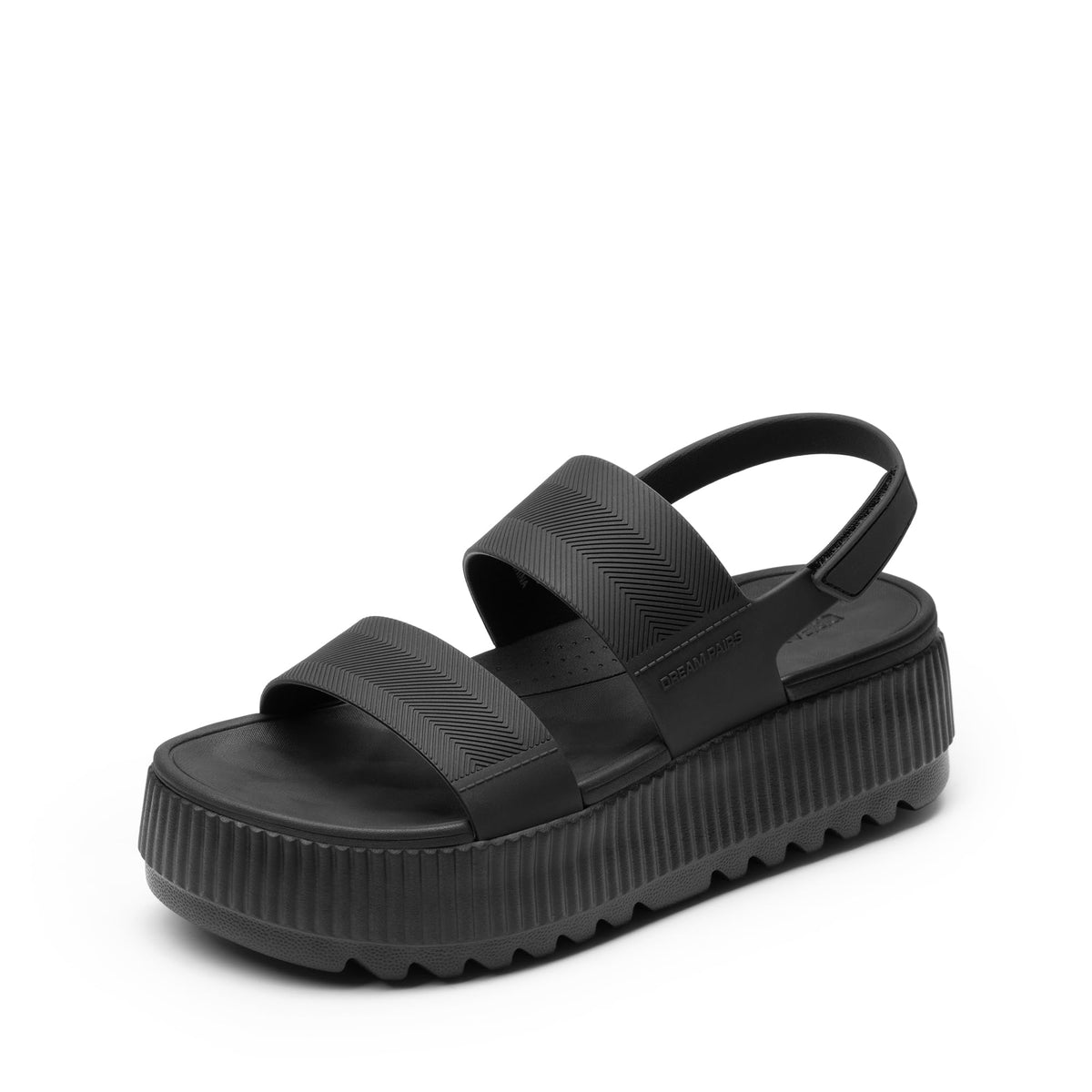 Sandal — Adjustable waterproof platform wedge sandals by Dream Pairs