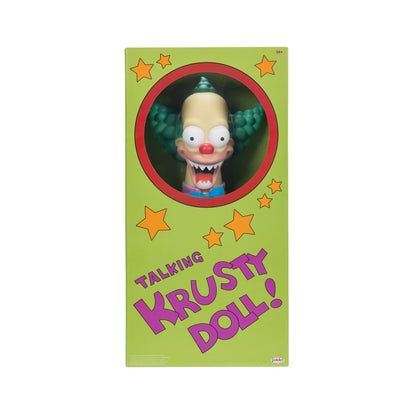 Toy figure — 16-inch talking Krusty doll from The Simpsons Treehouse of Horror III episode
