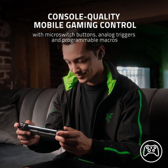 Razer V2 mobile gaming controller — designed for iPhone compatibility