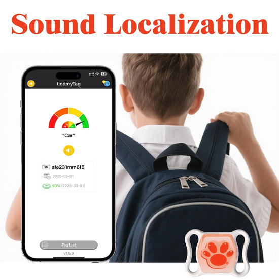 Pet GPS Tracker for Dogs & Cats - No Monthly Fee/Subscription, Free Pet Collar Included | Waterproof, Anti-Lost, Real-Time Tracking Collar | 368-Day Long Battery Life | Compatible with iOS & Android