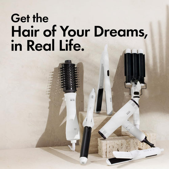 Wave wand hair iron — designed for parents