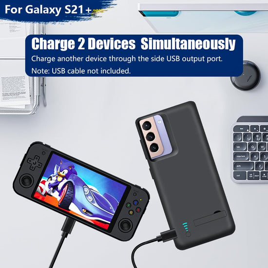 Sitong cellular phone case — upgraded 5000mAh battery for Samsung Galaxy S21+ 5G
