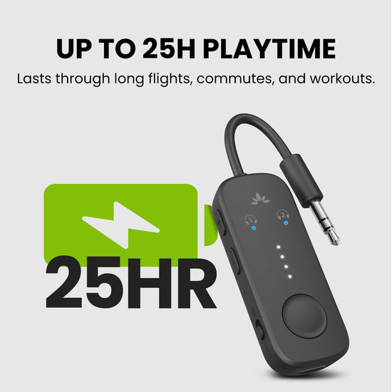 Avantree Relay — Bluetooth 5.3 adapter with aptX Adaptive support and AUX jack